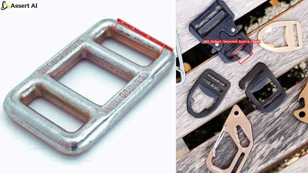 AI Inspection of Plastic Buckles