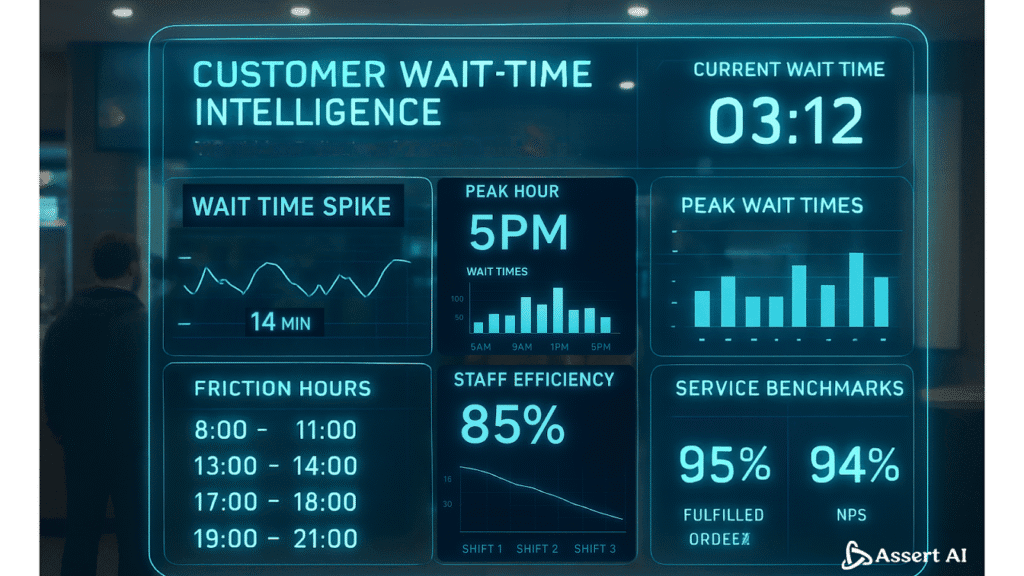 Vision AI Based Customer Wait Time Intelligence
