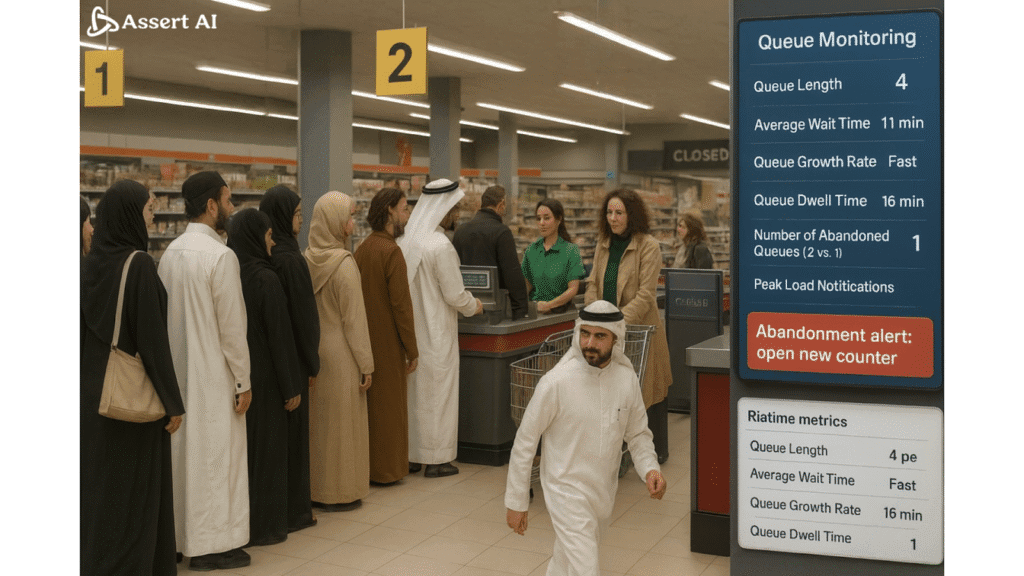 Vision AI Based Queue Monitoring