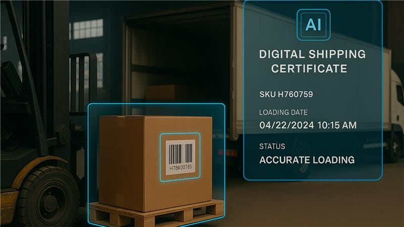 Digital Shipping Certificate