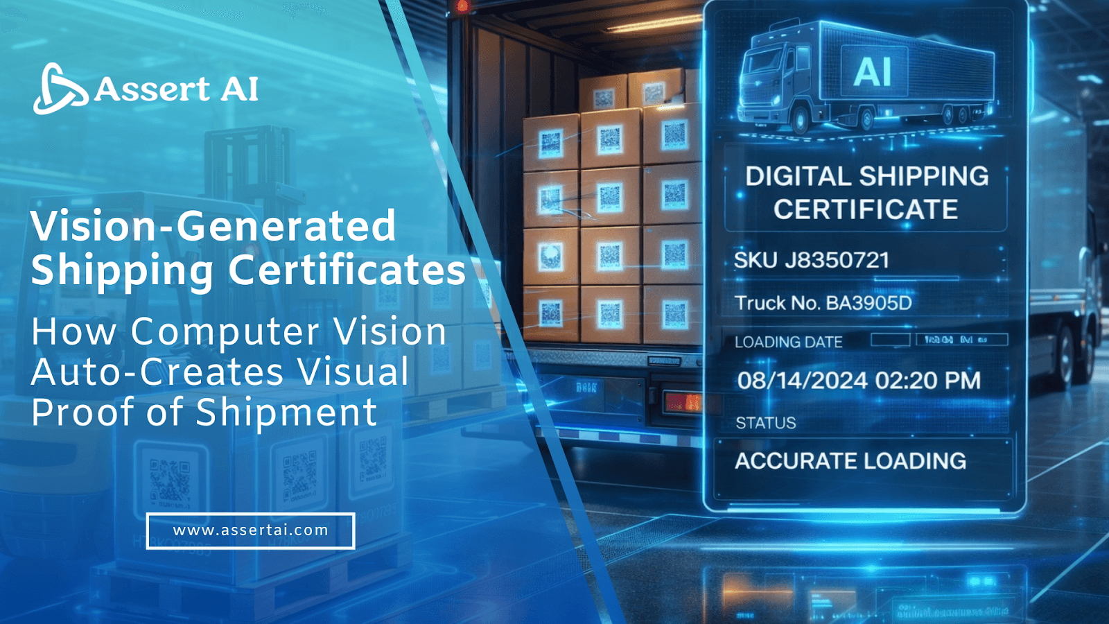 Vision-Generated Shipping Certificates