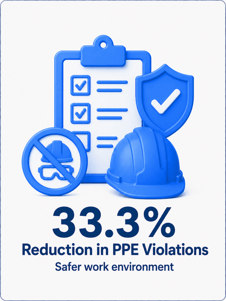 Reduction in PPE Violations