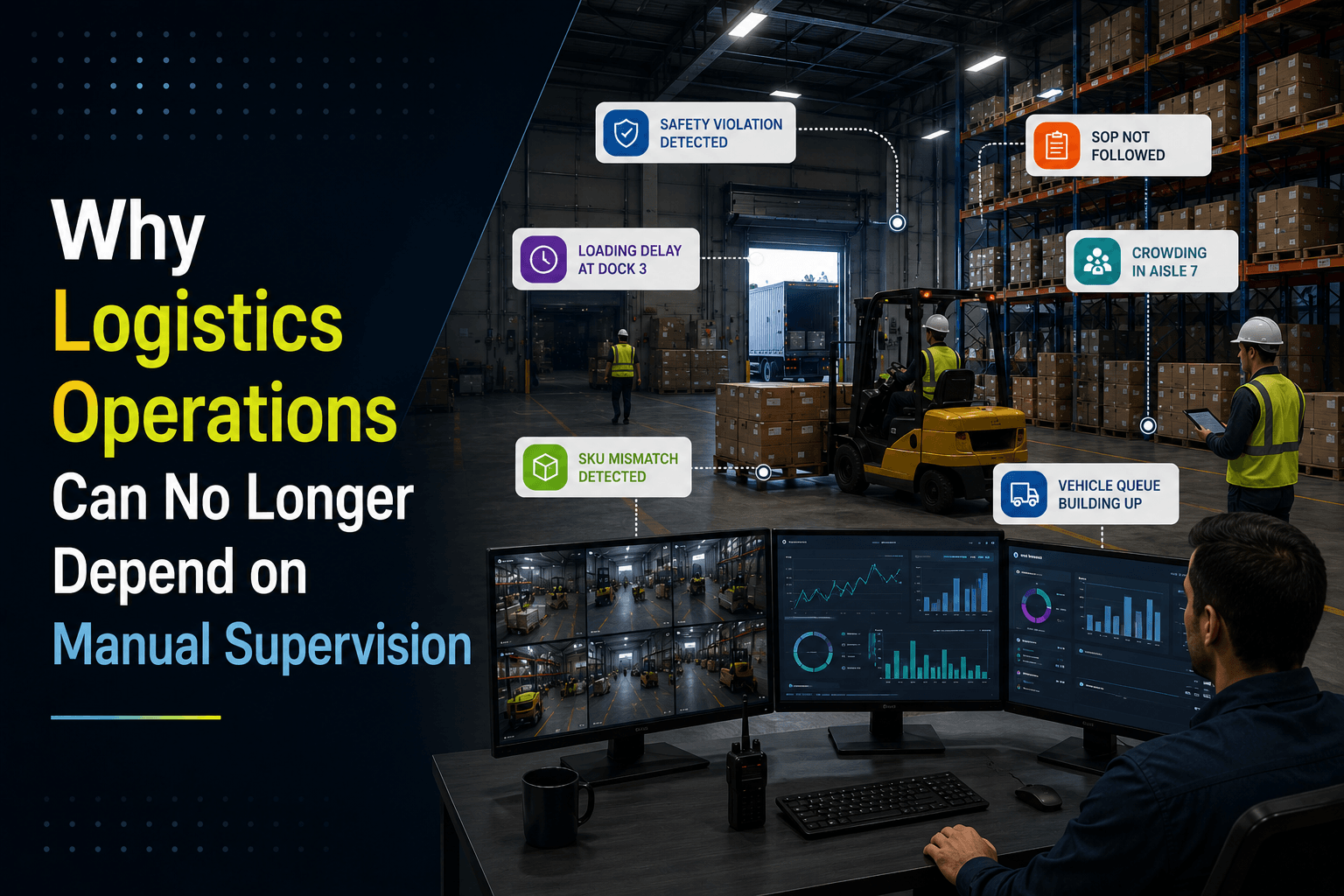 Why Logistics Operations Can No Longer Depend on Manual Supervision